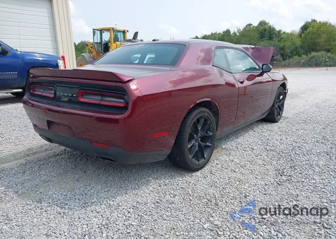 2020 Dodge Challenger Sxt из США, поврежденный, VIN 2C3CDZAG5LH226556